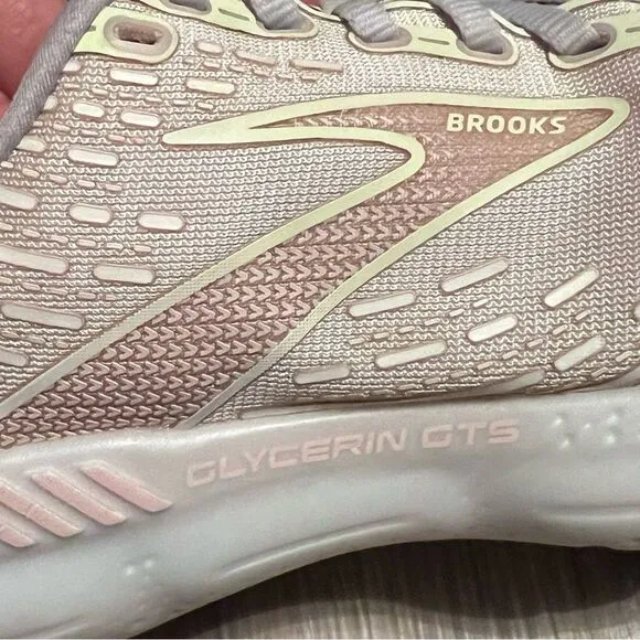 Brooks glycerin 20 white pink Running Sneaker 7