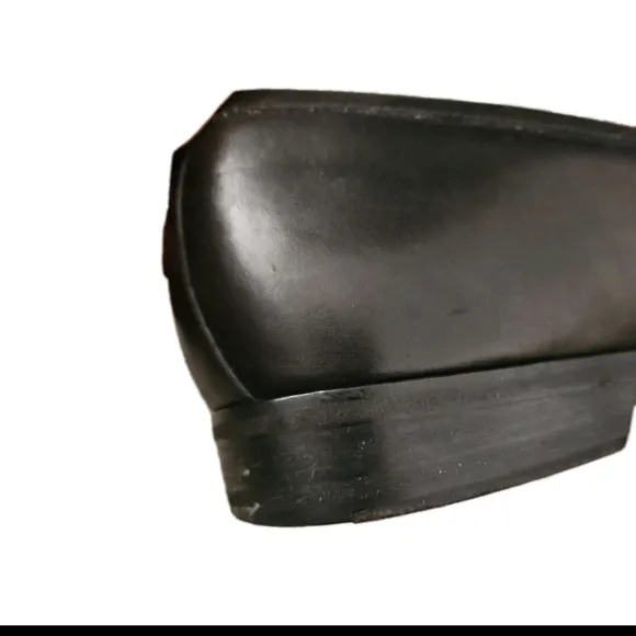 Bruno Magli Mens Black Italian Leather Loafer 8