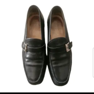 Bruno Magli Mens Black Italian Leather Loafer 8