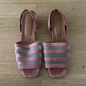 By Far Suede Mules