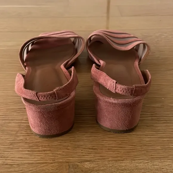 By Far Suede Mules