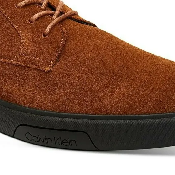 Calvin Klein Men Casual Gleyber Silky Suede Shoes size 10.5