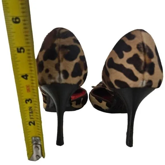 Celine pointed toes Leopard print