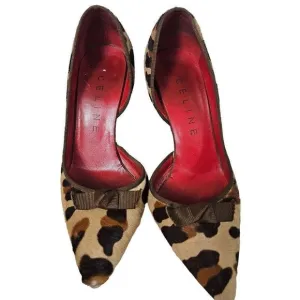 Celine pointed toes Leopard print