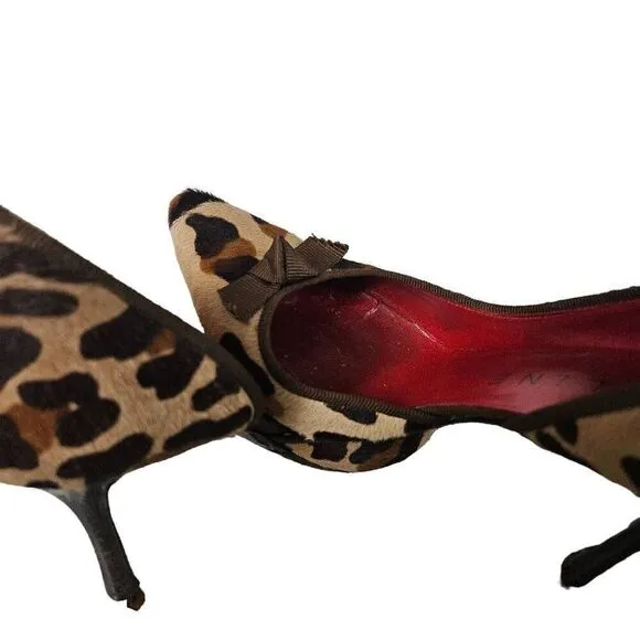 Celine pointed toes Leopard print