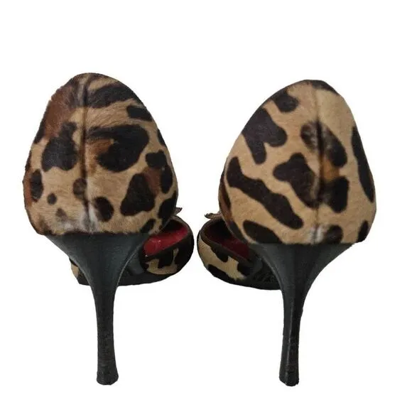Celine pointed toes Leopard print