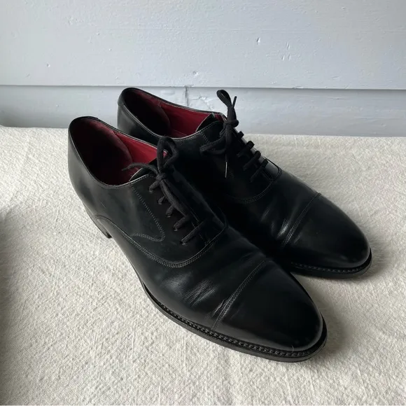 Charles Tyrwhitt Black Oxford Dress Shoes