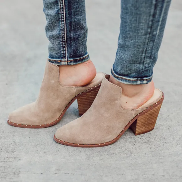 CHINESE LAUNDRY Suede Mules