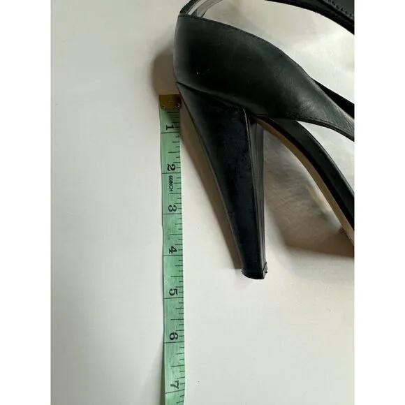 Chloe Saturina Calf Leather Strappy Women's Stiletto Heel Womens 40