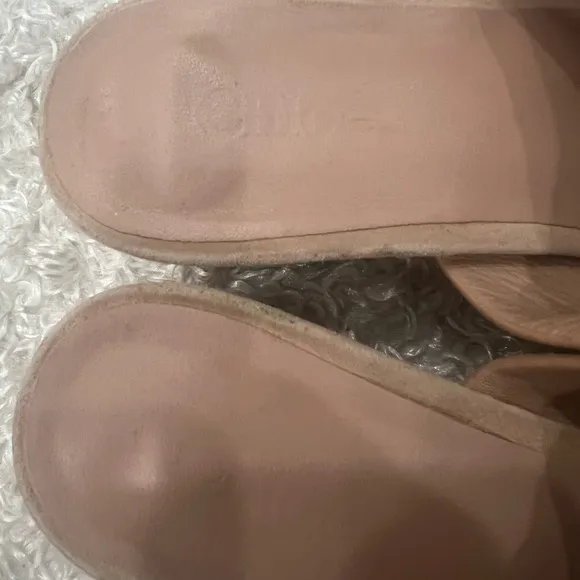 Chloe Suede Mules