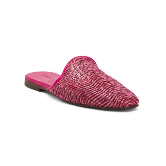 CHOCOLAT BLU fuchsia Made In Spain Bali Mules