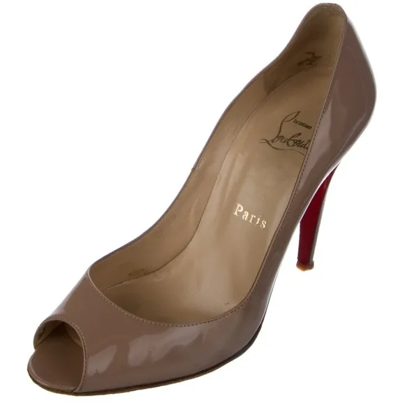Christian Louboutin peep toes