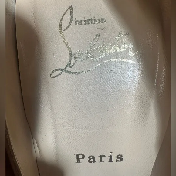 Christian Louboutin peep toes