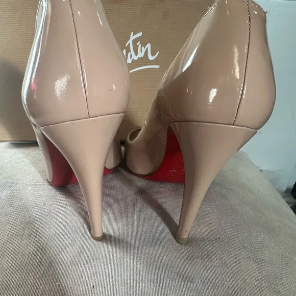 Christian Louboutin peep toes