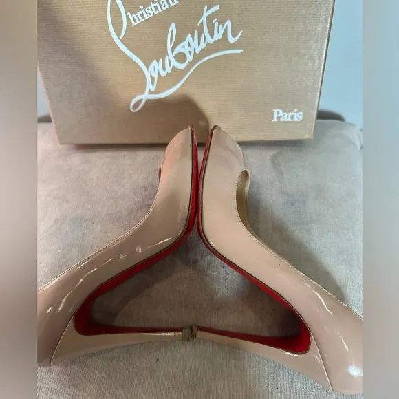 Christian Louboutin peep toes