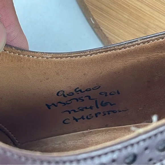 Church’s Custom Grade Made in England Cap Toe Oxfords