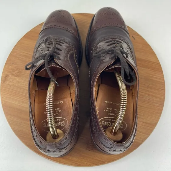 Church’s Custom Grade Made in England Cap Toe Oxfords