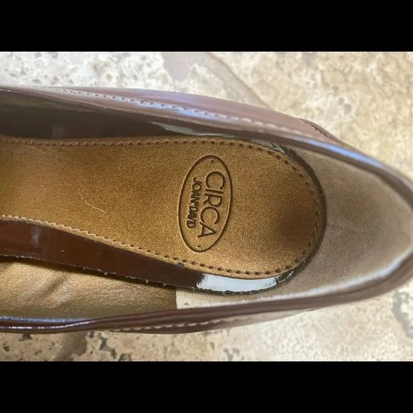 Circa Joan &amp; David Brown Pointed Heels Sz 7.5