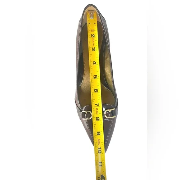 Circa Joan &amp; David Brown Pointed Heels Sz 7.5