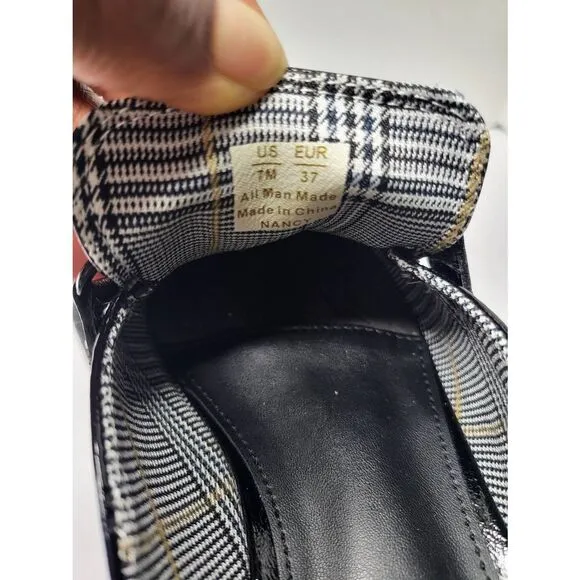 Circus by Sam Edelman Nancy Black Glossy Mules Black 7M  Pointed Toe