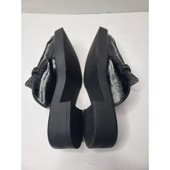 Circus by Sam Edelman Nancy Black Glossy Mules Black 7M  Pointed Toe