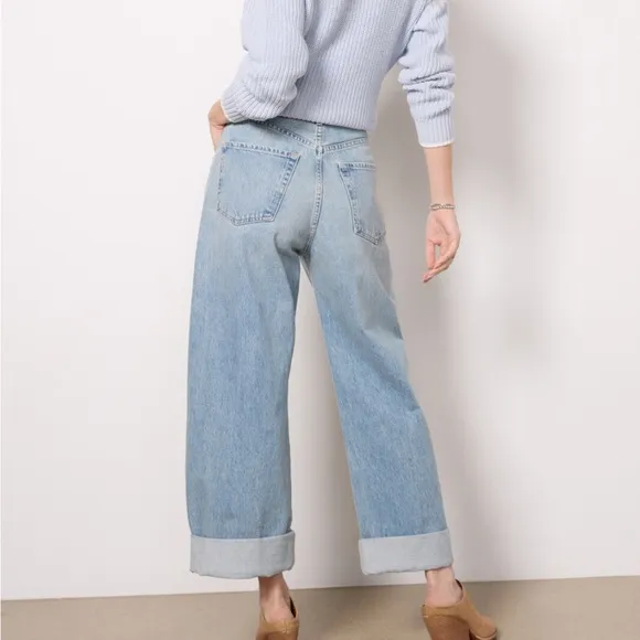 Citizens of Humanity Ayla Baggy Cuff Jean in Gemini