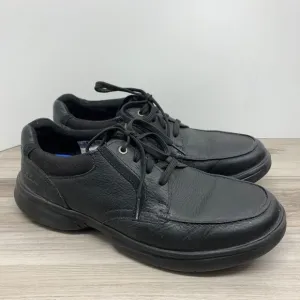 Clarks Bradley Vibe Oxfords Mens 11 M Black Dress Shoes Leather Lace Up Casual