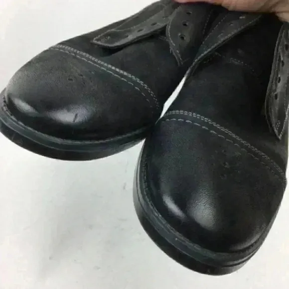 Clarks Collection Oxfords Sz 9 42 Cap Toe Brogue