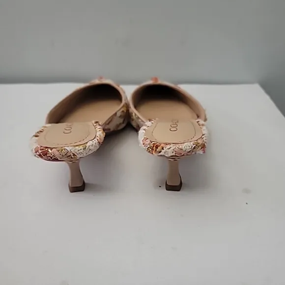COACH Women's Renn Kitten Heel Mules