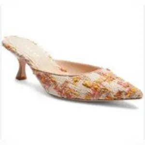 COACH Women's Renn Kitten Heel Mules