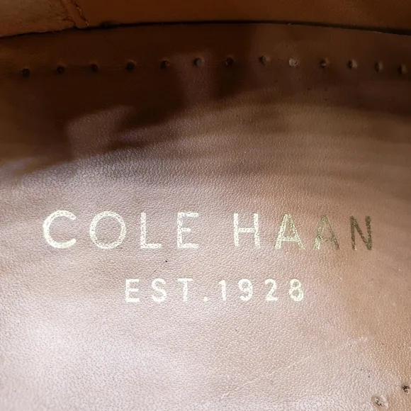 Cole Haan | Black Leather Neutral Business Casual Lace Up Dress Shoes Men's 9