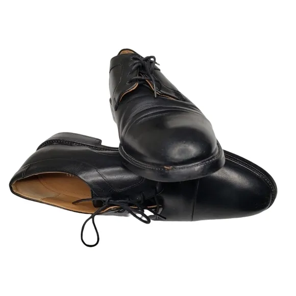 Cole Haan | Black Leather Neutral Business Casual Lace Up Dress Shoes Men's 9