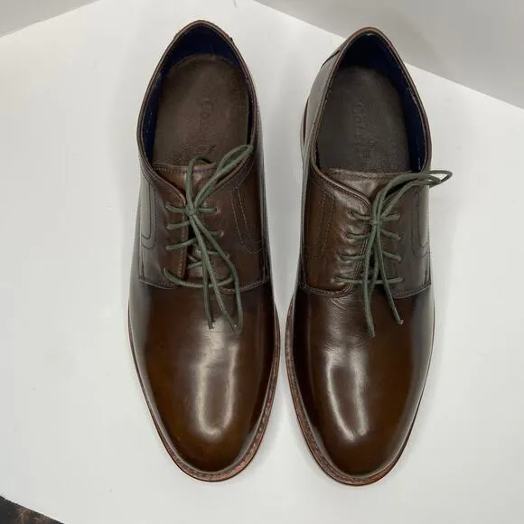 Cole Haan Brown Leather Oxford Dress Shoes - Men's Size 8.5