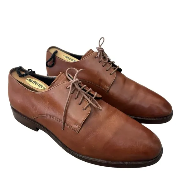 💧Cole Haan Brown Oxfords with Smooth Leather and Closed Lacing