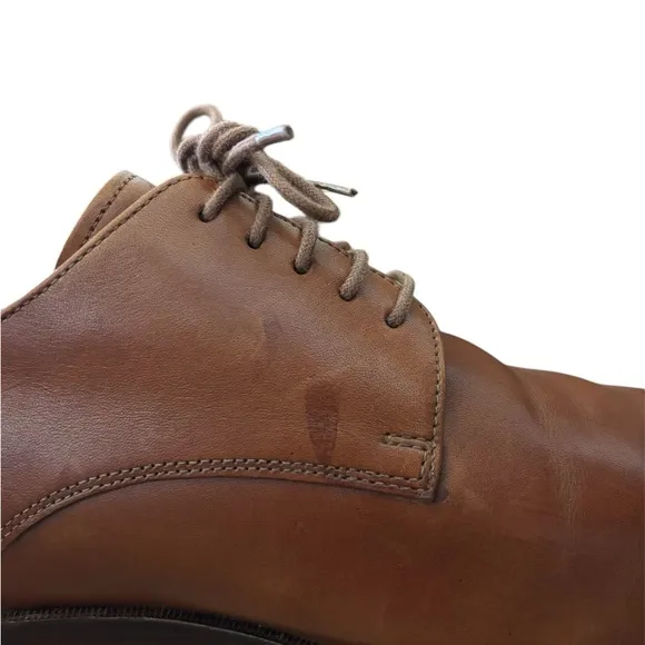 💧Cole Haan Brown Oxfords with Smooth Leather and Closed Lacing