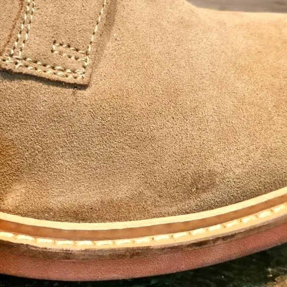Cole Haan Foley Plain OX.II Suede Oxfords Lght Brown Mns 9.5
