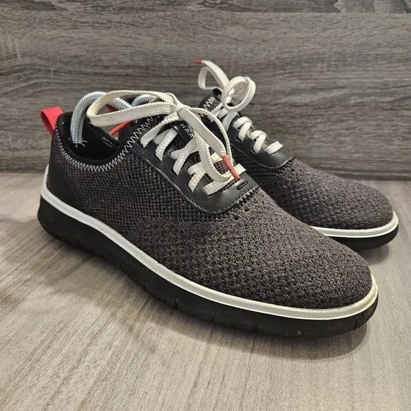 Cole Haan Generation Zeorgrand Stitchlite Oxfords Mens 8 Grey C31402 Casual