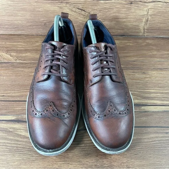 Cole Haan Grand Evolution Leather Wingtips Dress Shoes Men’s Size 8.5 Oxfords