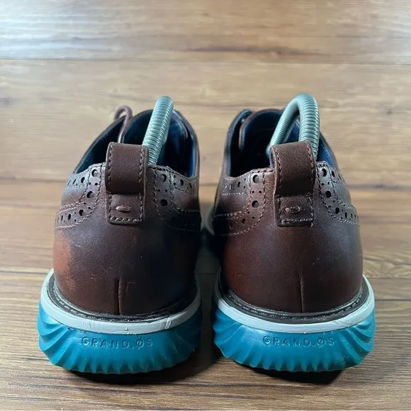 Cole Haan Grand Evolution Leather Wingtips Dress Shoes Men’s Size 8.5 Oxfords