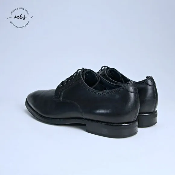 Cole Haan Jefferson Grand 2.0 Plain Oxford Leather Oxfords Black Men 12