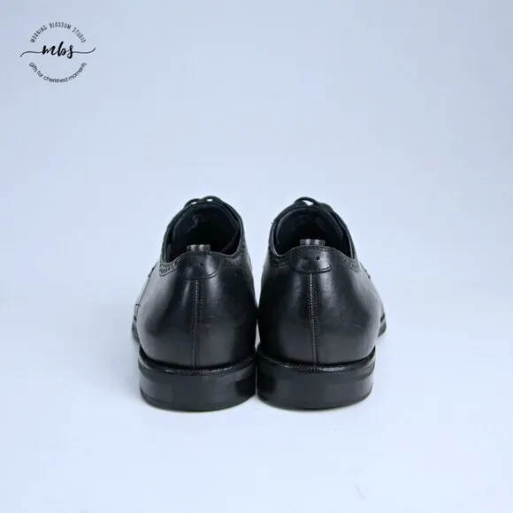 Cole Haan Jefferson Grand 2.0 Plain Oxford Leather Oxfords Black Men 12