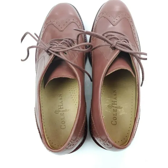 Cole Haan Mens 9 M Wingtip Oxfords