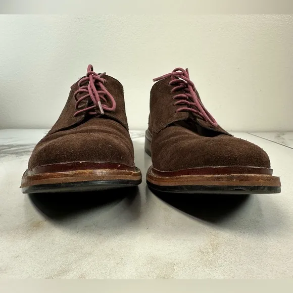 Cole Haan Men's Brown Suede Oxfords Dress Shoes, Sz 9.5