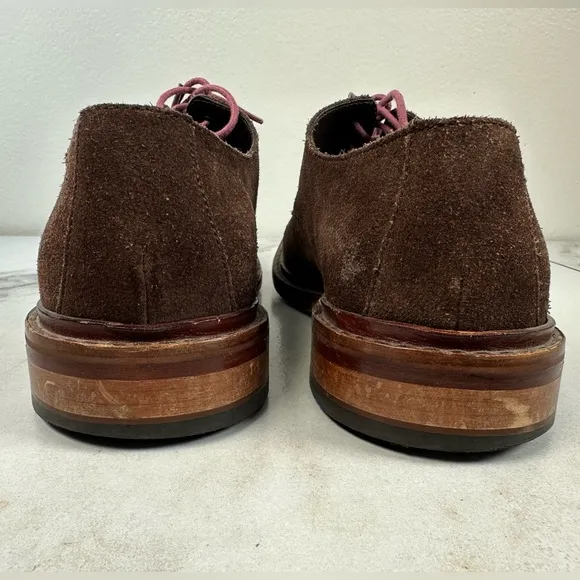 Cole Haan Men's Brown Suede Oxfords Dress Shoes, Sz 9.5