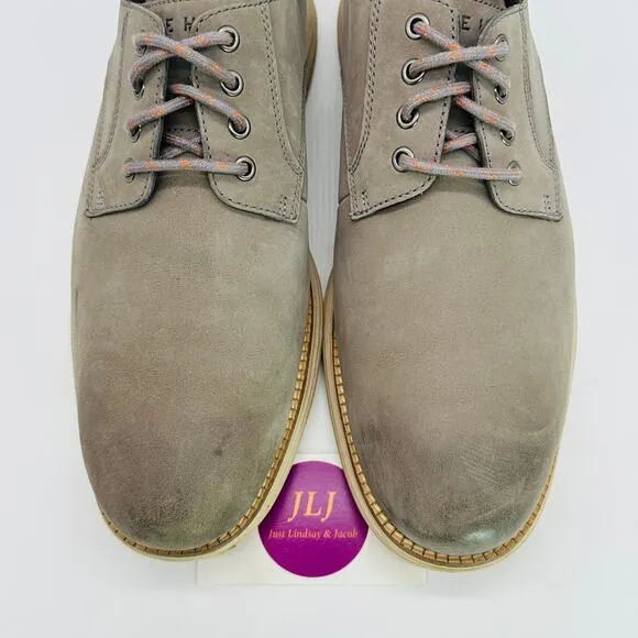Cole Haan Men's Original Grand Taupe Leather Plain Toe Oxfords C30307 Size 10