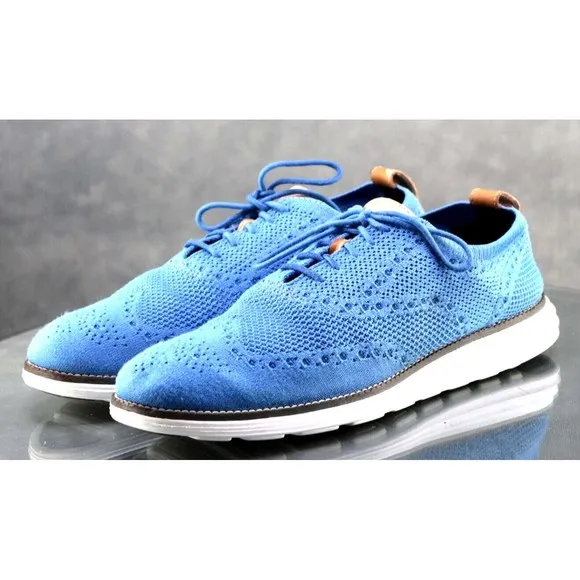 Cole Haan Original Grand Men's Knit Wingtip Oxfords Casual Shoes Size 9.5 C29433