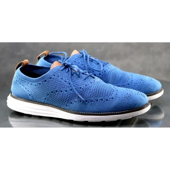 Cole Haan Original Grand Men's Knit Wingtip Oxfords Casual Shoes Size 9.5 C29433