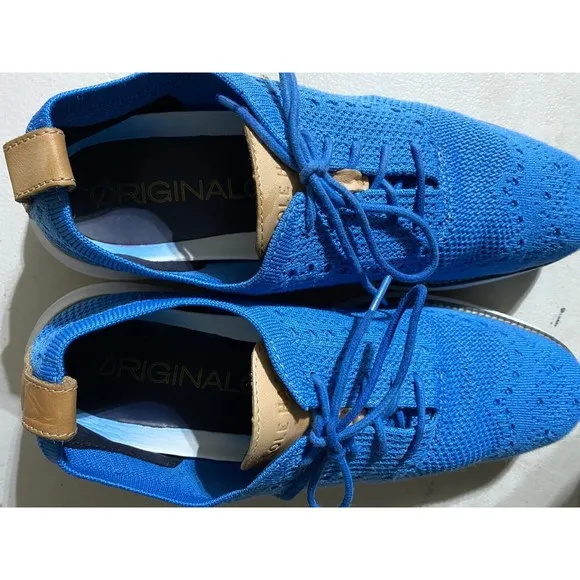 Cole Haan Original Grand Men's Knit Wingtip Oxfords Casual Shoes Size 9.5 C29433
