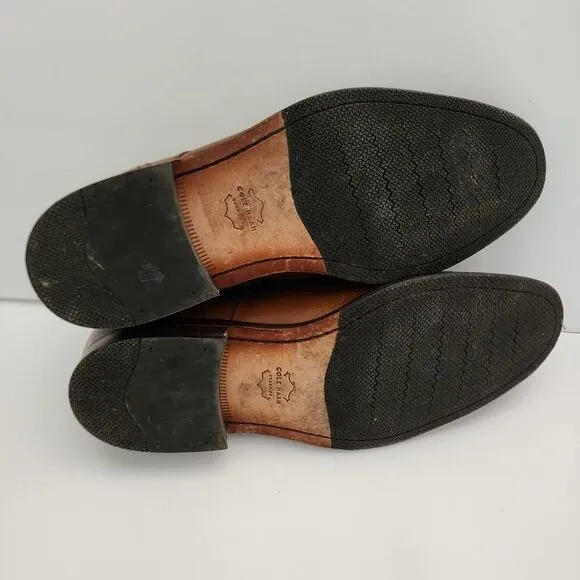 Cole Haan Shoes Brown Leather Grand OS‎ Lenox Hill Oxford Plain ToeMens 10.5