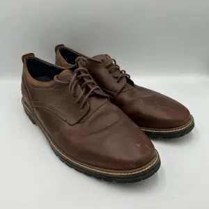 Cole Haan Shoes Mens 9.5 M Brown Lace Up Loafers Grand 360 Plain Toe C28814